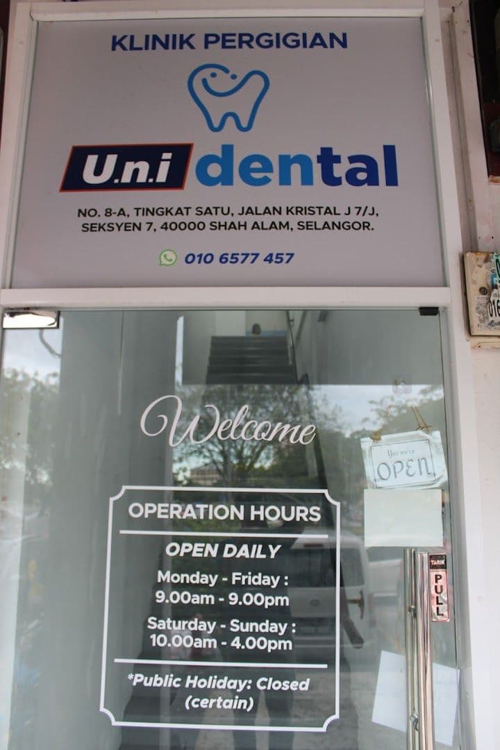 Photo 2 for Klinik Pergigian U.n.i Dental Seksyen 7 Shah Alam